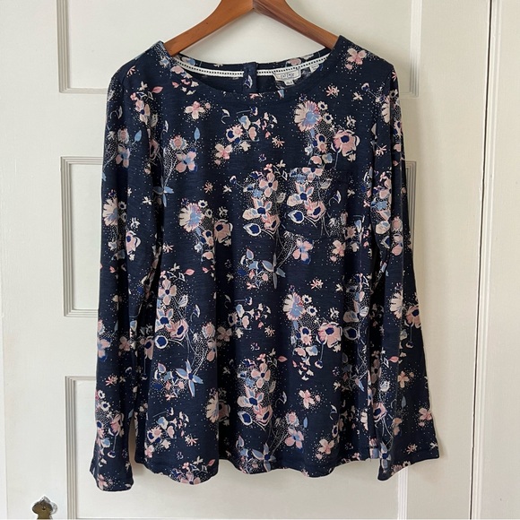Fat Face Long Sleeve Floral Tee - Picture 1 of 5